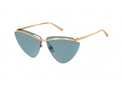 The Rimless Cat Eye Blue