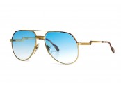 021 Gold Blue lens